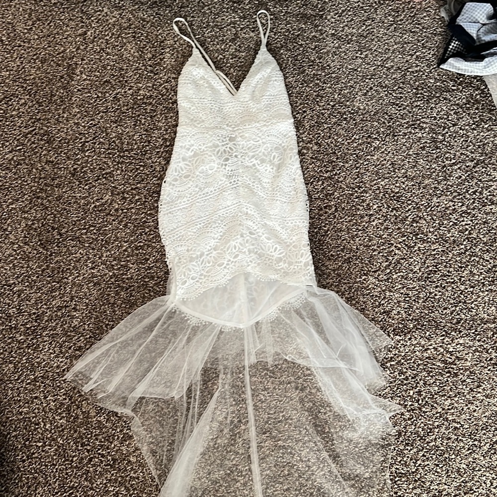 NWT Selfie Leslie Tulle Mesh Dress